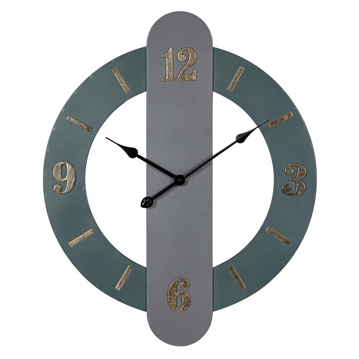 Minimalist Ring Clock decorative wall clock - main product view | KULORI