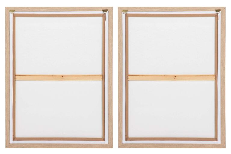 Neutral Patchwork Balance Canvas - product gallery view | KULORI