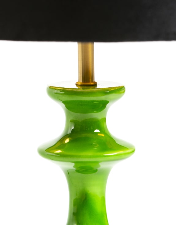Neon Green Table Lamp - additional product view | KULORI