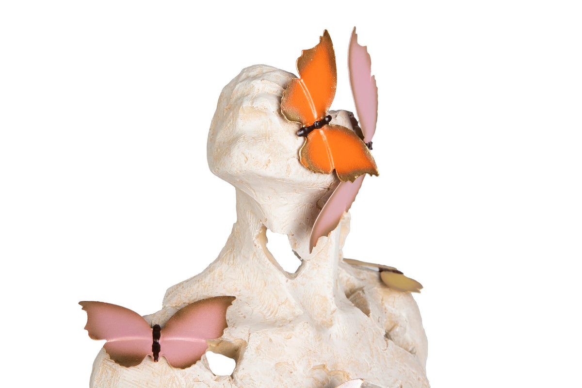 Lady Butterfly Dreams Sculpture decorative vase - additional product view | KULORI