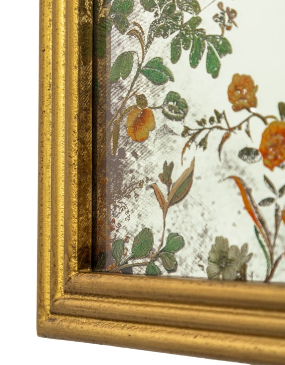 Secret Garden Glass Mirror decorative wall mirror - alternate product view | KULORI