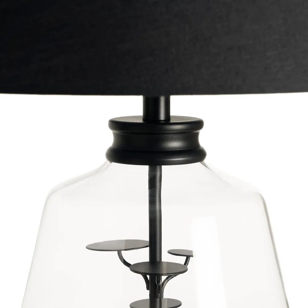 3D Moonstem Black Lamp - additional product view | KULORI