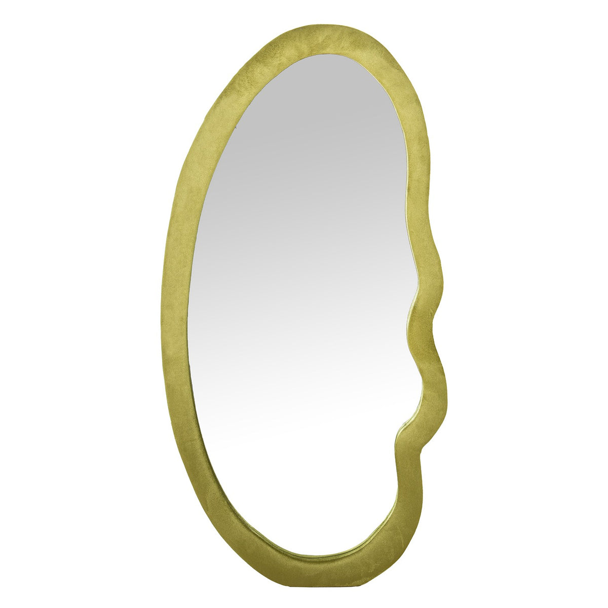Curvy Chaos Velvet Mirror decorative wall mirror - additional product view 6 | KULORI