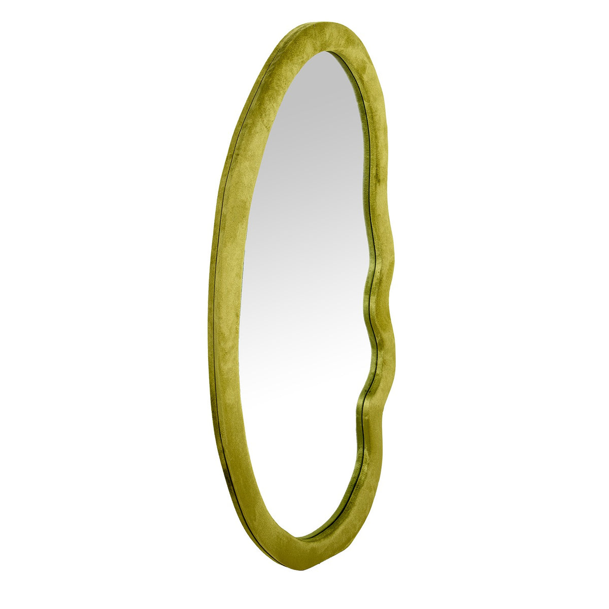 Curvy Chaos Velvet Mirror decorative wall mirror - additional product view 7 | KULORI