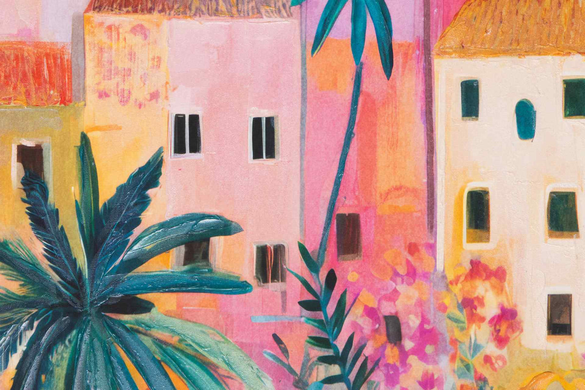 Tropic Like It's Hot Canvas - additional product view | KULORI