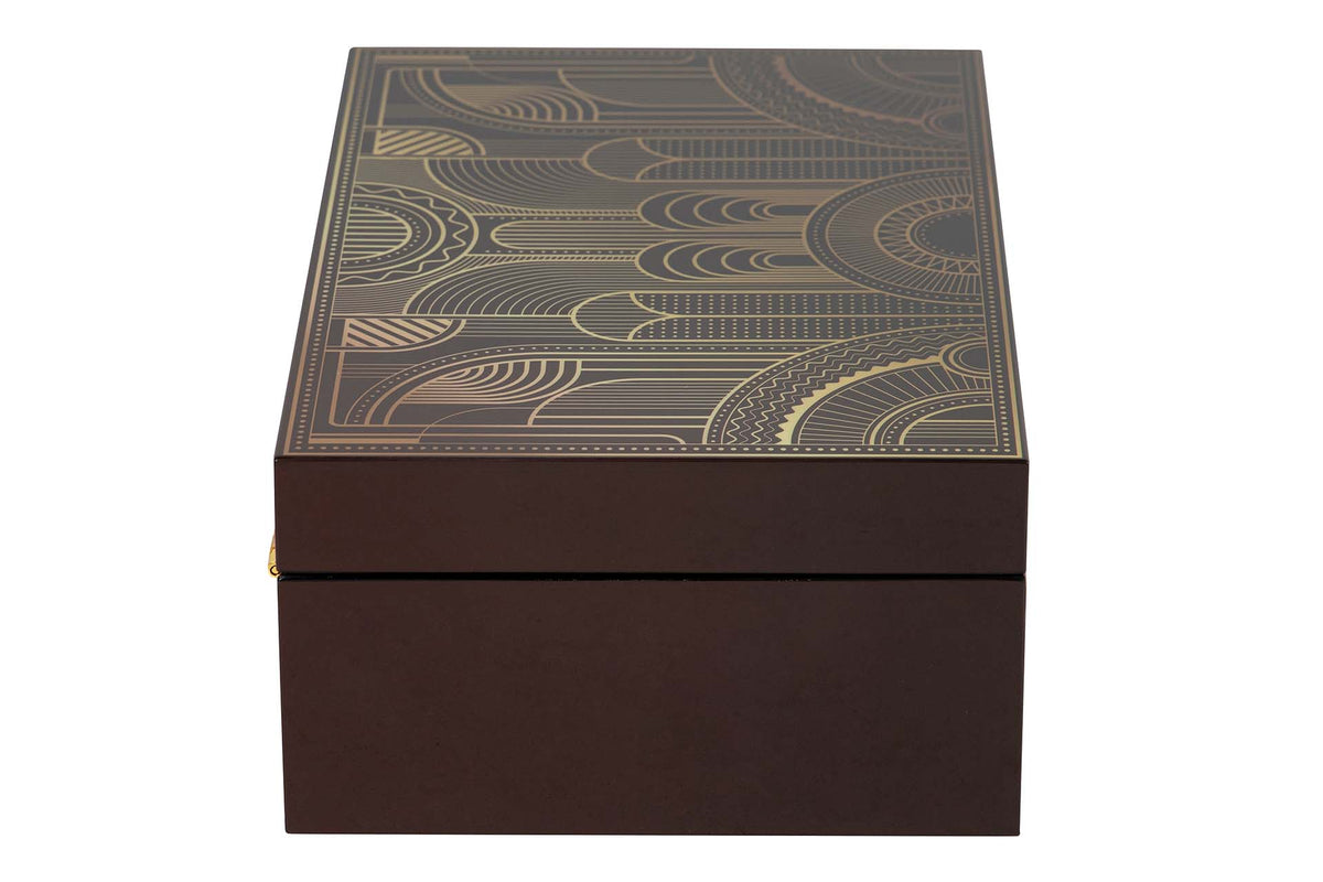 Golden Opulence Lacquer Decor Boxes decorative decanter - additional product view 7 | KULORI