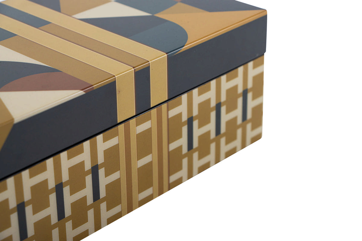 Abstract Fusion Lacquer Decor Boxes decorative decanter - product gallery view | KULORI