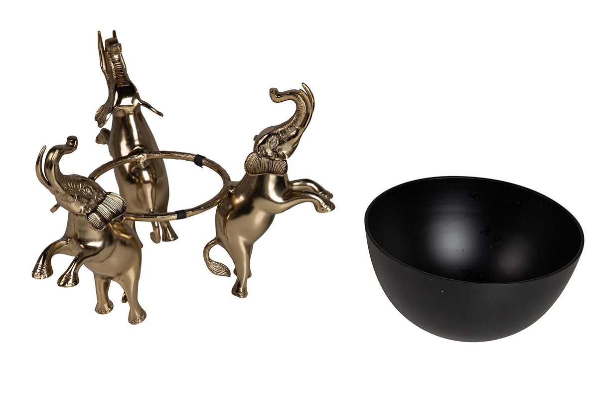 Trinity of Fortune Elephant Champagne Cooler - alternate product view | KULORI