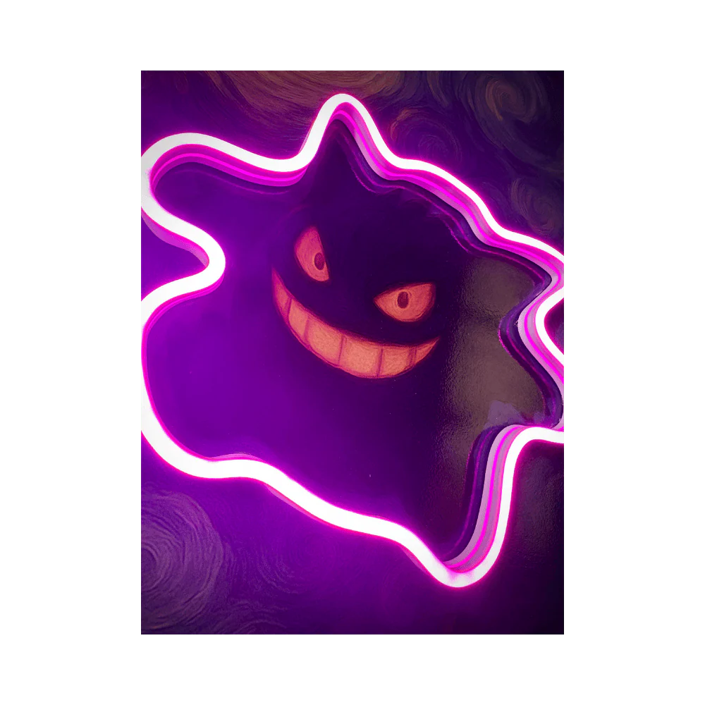 Haunted Night LED wall art in Originals LED Wall Art finish - alternate product view | KULORI