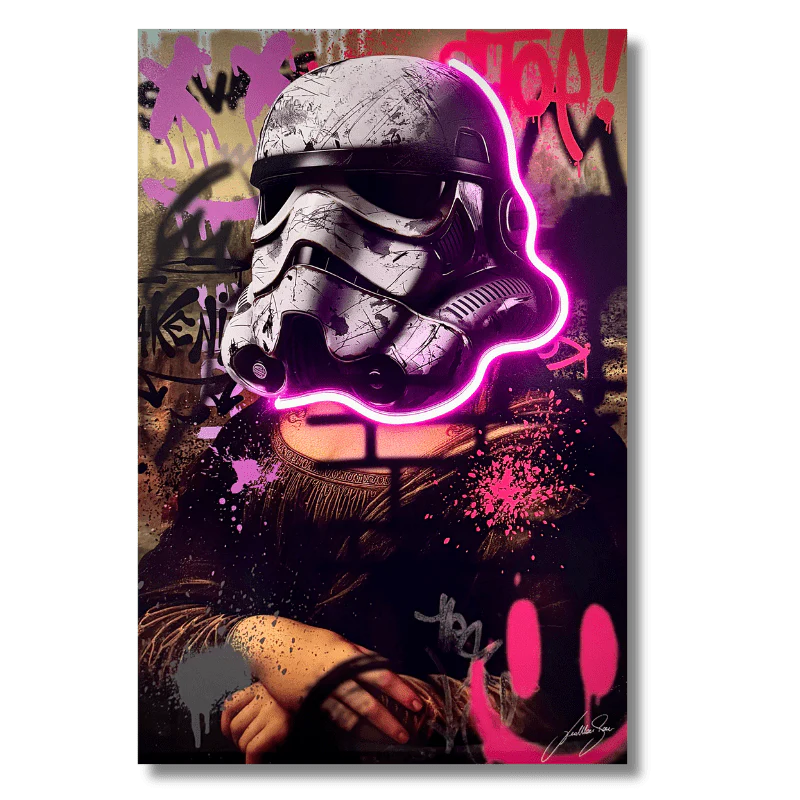 Gioconda Urban LED wall art in Originals LED Wall Art finish - main product view | KULORI