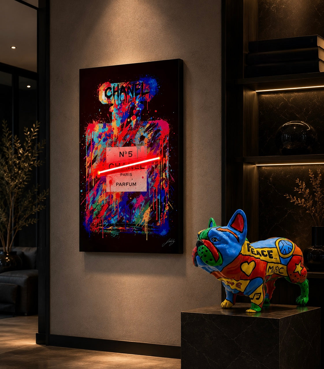 limited edition LED Wall art and sculpture 