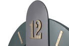 Minimalist Ring Clock decorative wall clock - alternate product view | KULORI