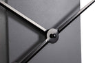Minimalist Ring Clock decorative wall clock - alternate product angle | KULORI
