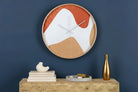 Dessert Dune Clock decorative wall clock - alternate product view | KULORI