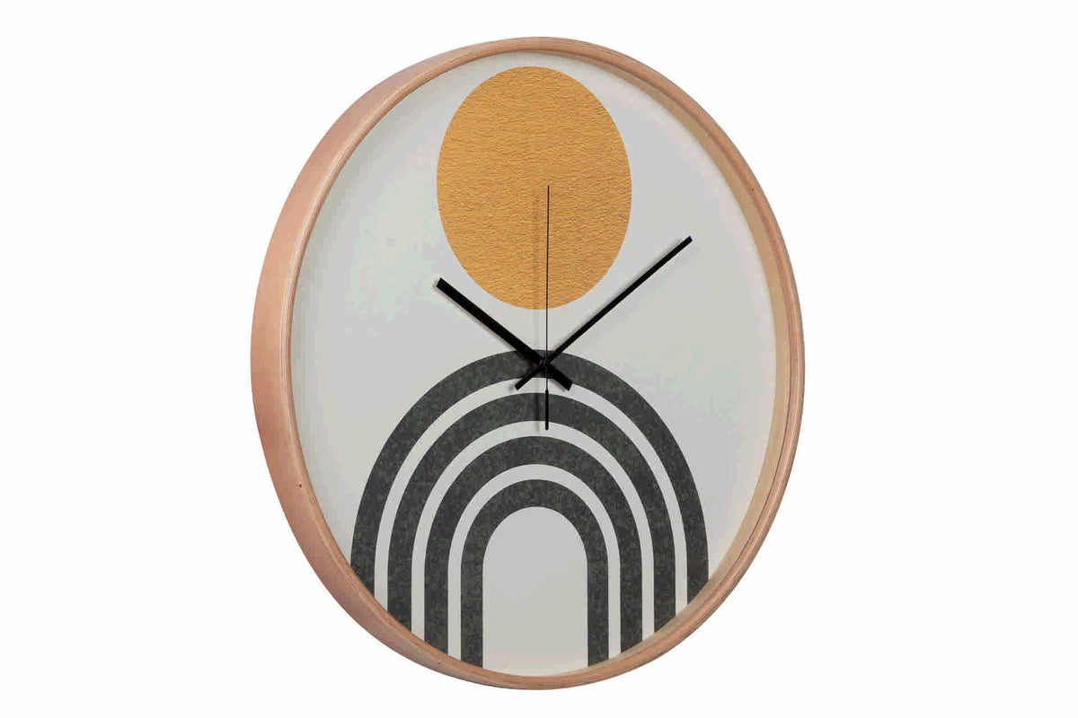 Sunrise Arc Clock decorative wall clock - additional product view 7 | KULORI