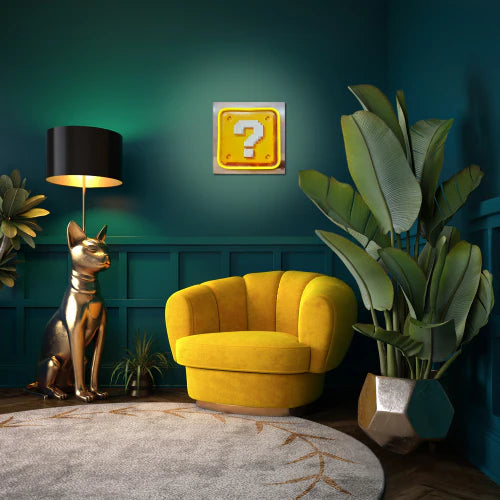 Mystery Cube V.1 LED wall art in Mini LED Wall Art finish - alternate product view | KULORI