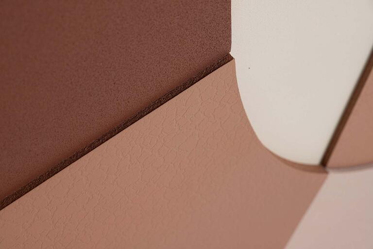 Warm Earth II Abstract Canvas - additional product view | KULORI