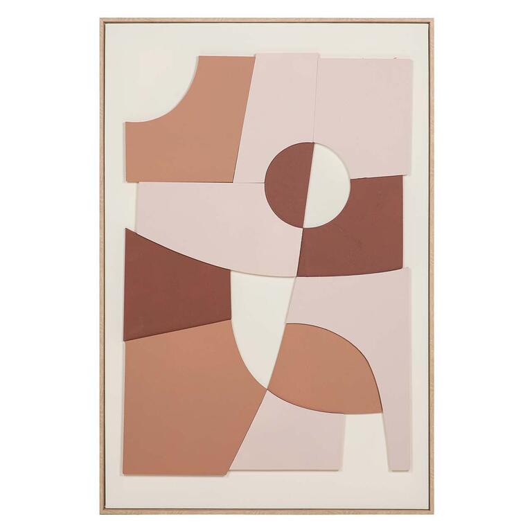 Warm Earth II Abstract Canvas - main product view | KULORI