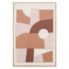 Warm Earth I Abstract Canvas - main product view | KULORI