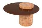 Pixel Tile Terracotta Coffee Table - main product view | KULORI