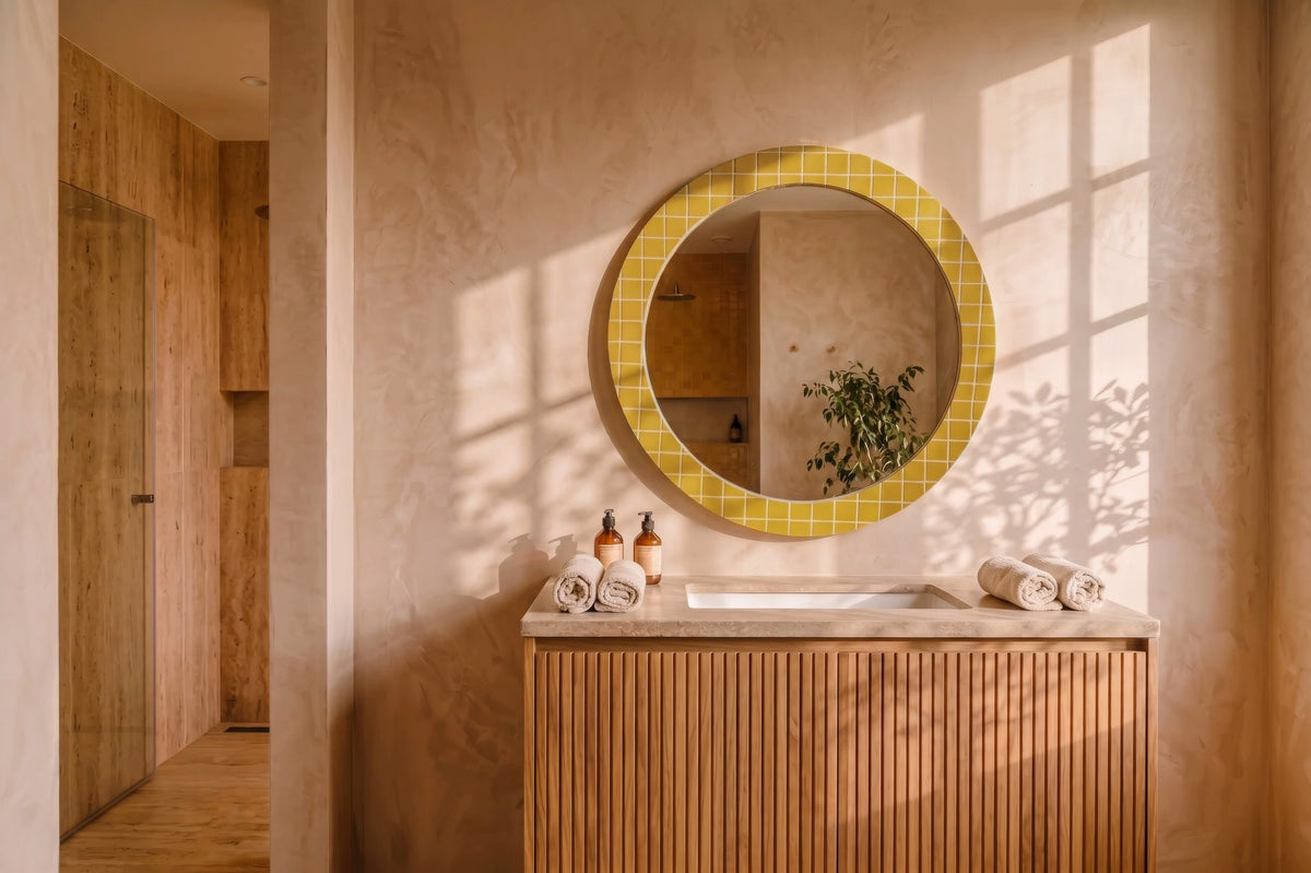 Pixel Tile Mirror °2 decorative wall mirror - additional product view 8 | KULORI