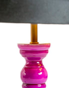 Fuchsia Baluster Table Lamp - additional product view | KULORI