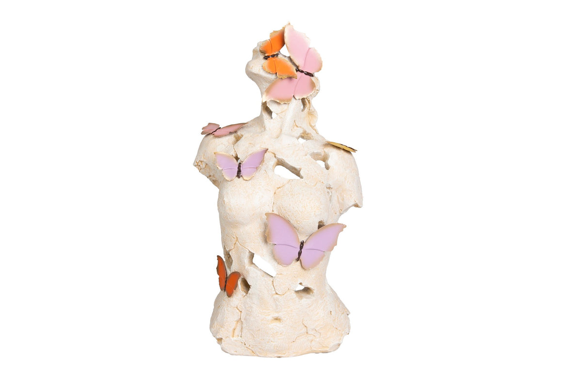 Lady Butterfly Dreams Sculpture decorative vase - main product view | KULORI