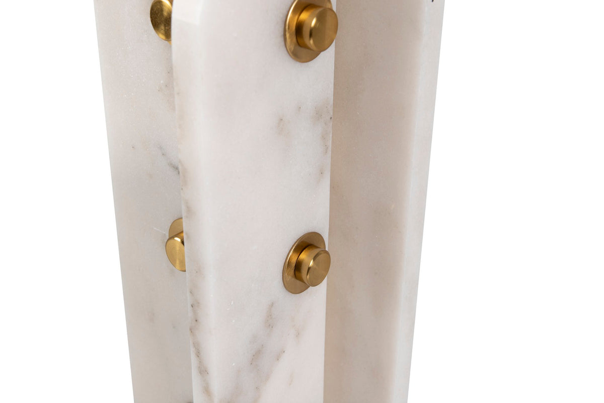 Marble Muse Gold Stud Lamp - alternate product angle | KULORI