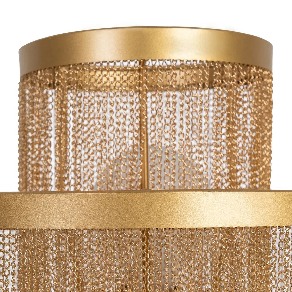 Shimmy Shimmy Gold Table Lamp - alternate product view | KULORI