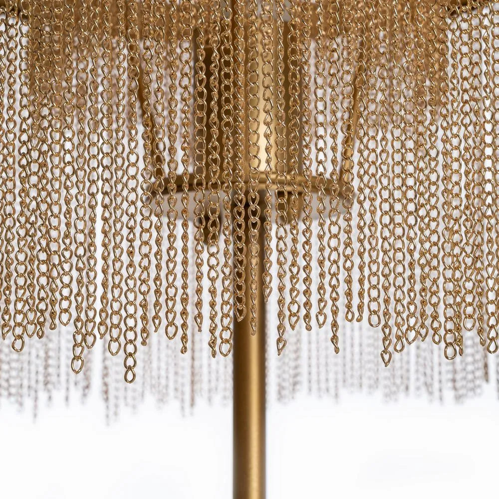 Shimmy Shimmy Gold Floor Lamp - additional product view | KULORI