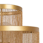 Shimmy Shimmy Gold Floor Lamp - alternate product angle | KULORI