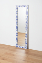Santorini Vibes Standing Mirror decorative wall mirror - alternate product view | KULORI