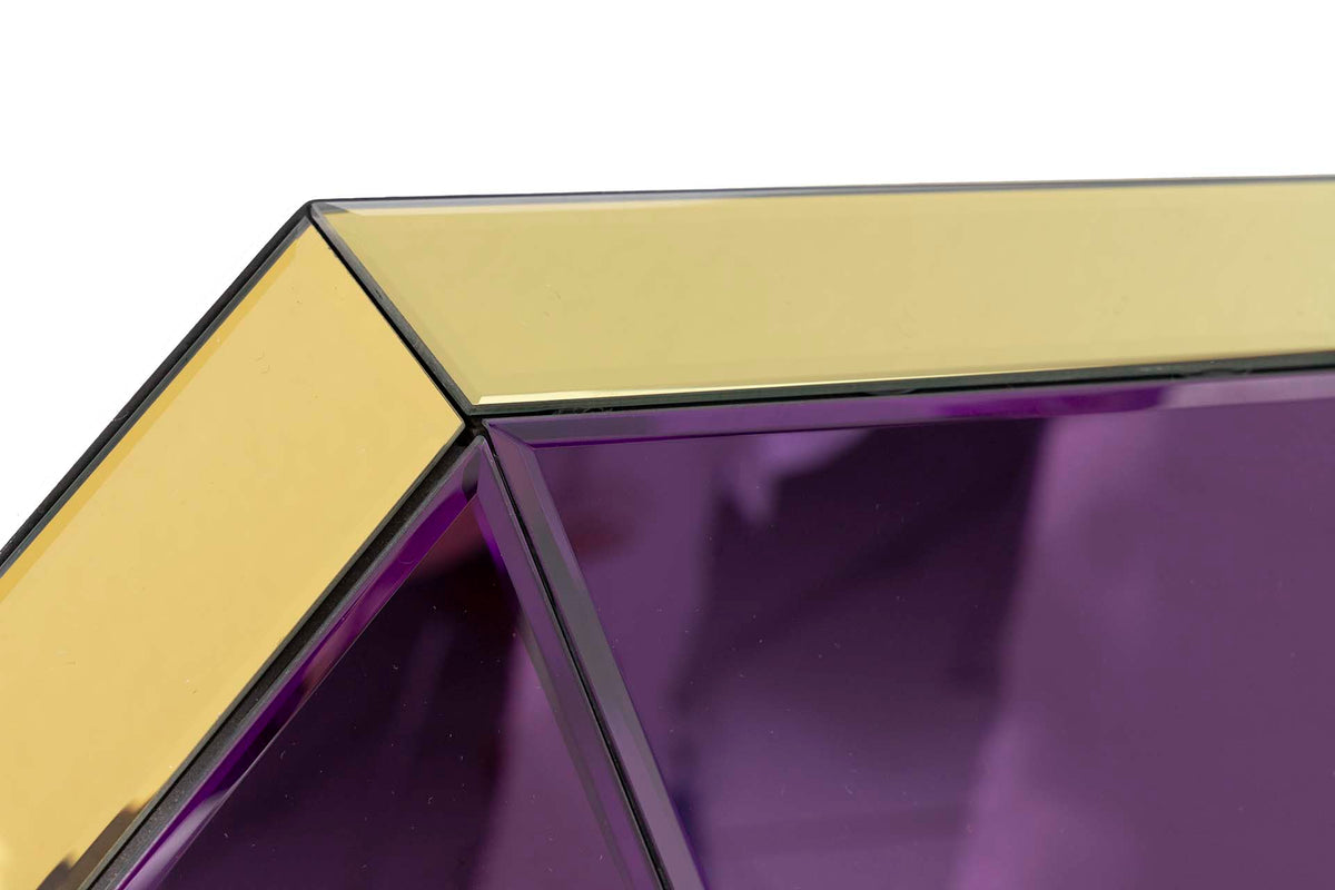 Purple Reign Mirror decorative wall mirror - additional product view | KULORI