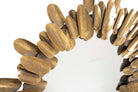 Verona Gold Metal Mirror decorative wall mirror - additional product view | KULORI