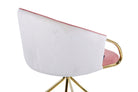Luna Beige & Rose Velvet Chair - additional product view 8 | KULORI