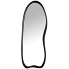 Wiggle Wiggle Black Mirror decorative wall mirror - main product view | KULORI