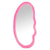 Curvy Chaos Velvet Mirror decorative wall mirror - main product view | KULORI