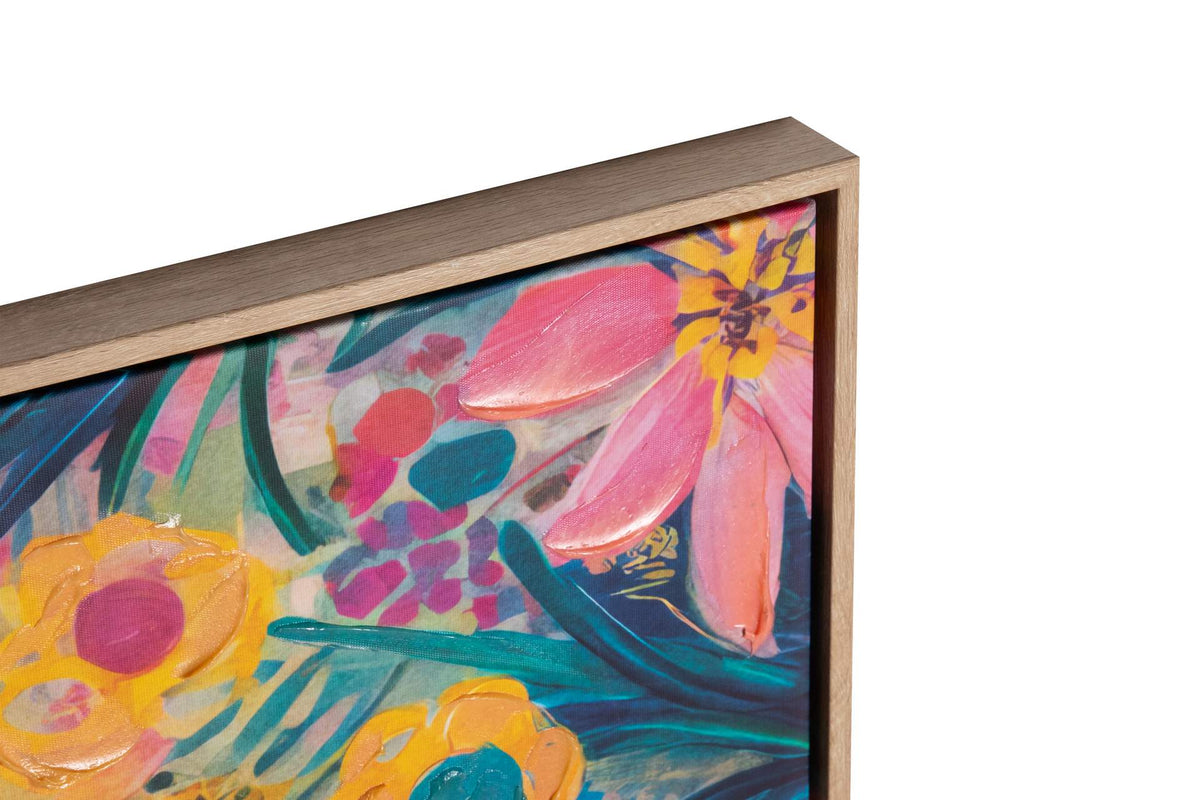 Tropic Like It's Hot Canvas - alternate product angle | KULORI