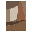 Beauty of Brown Abstract Canvas - main product view | KULORI