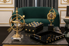 Noir Luxe Stud Lacquer Decor Boxes decorative decanter - alternate product view | KULORI