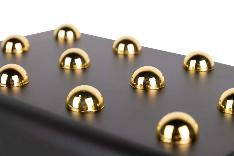 Noir Luxe Stud Lacquer Decor Boxes decorative decanter - additional product view 8 | KULORI