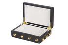 Noir Luxe Stud Lacquer Decor Boxes decorative decanter - additional product view | KULORI