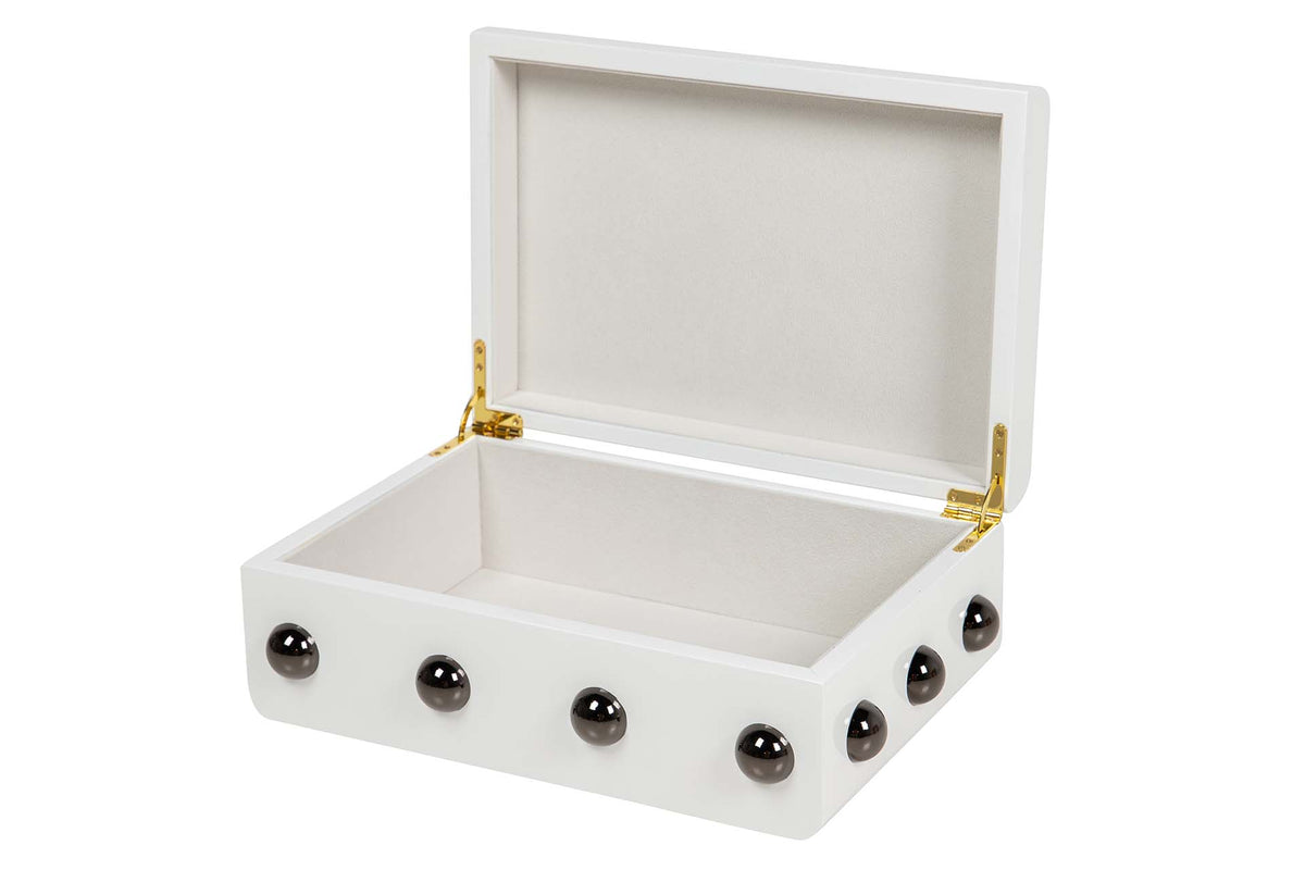 Frost Luxe Lacquer Decor Boxes decorative decanter - alternate product view | KULORI