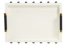 Frost Luxe Stud Lacquer Decor Tray decorative decanter - additional product view 6 | KULORI
