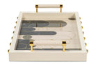 Marble Muse Lacquer Decor Tray decorative decanter - product gallery view | KULORI