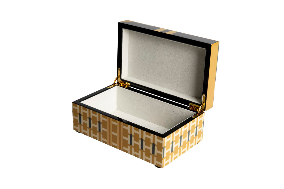 Abstract Fusion Lacquer Decor Boxes decorative decanter - additional product view 6 | KULORI