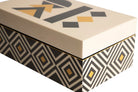 Geometric Balance Lacquer Decor Boxes decorative decanter - alternate product angle | KULORI