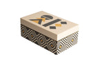 Geometric Balance Lacquer Decor Boxes decorative decanter - alternate product view | KULORI