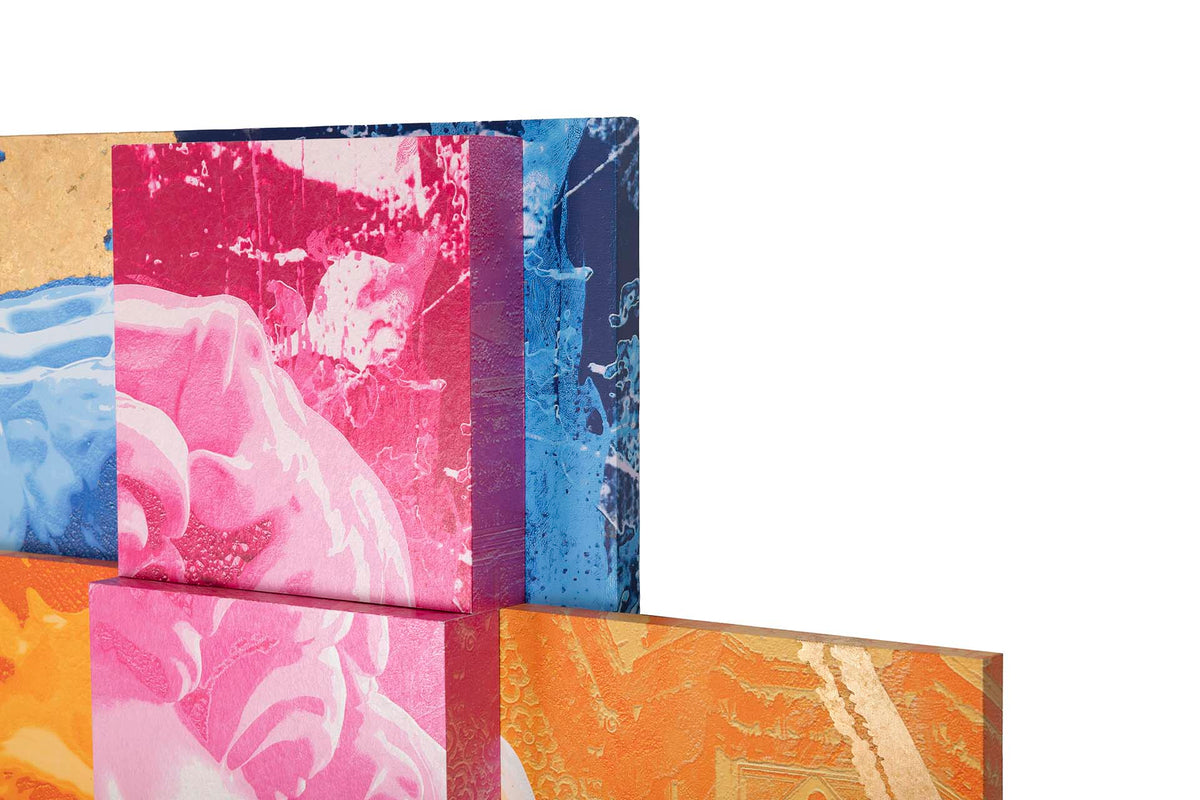 David Overlay Multi Canvas - alternate product angle | KULORI