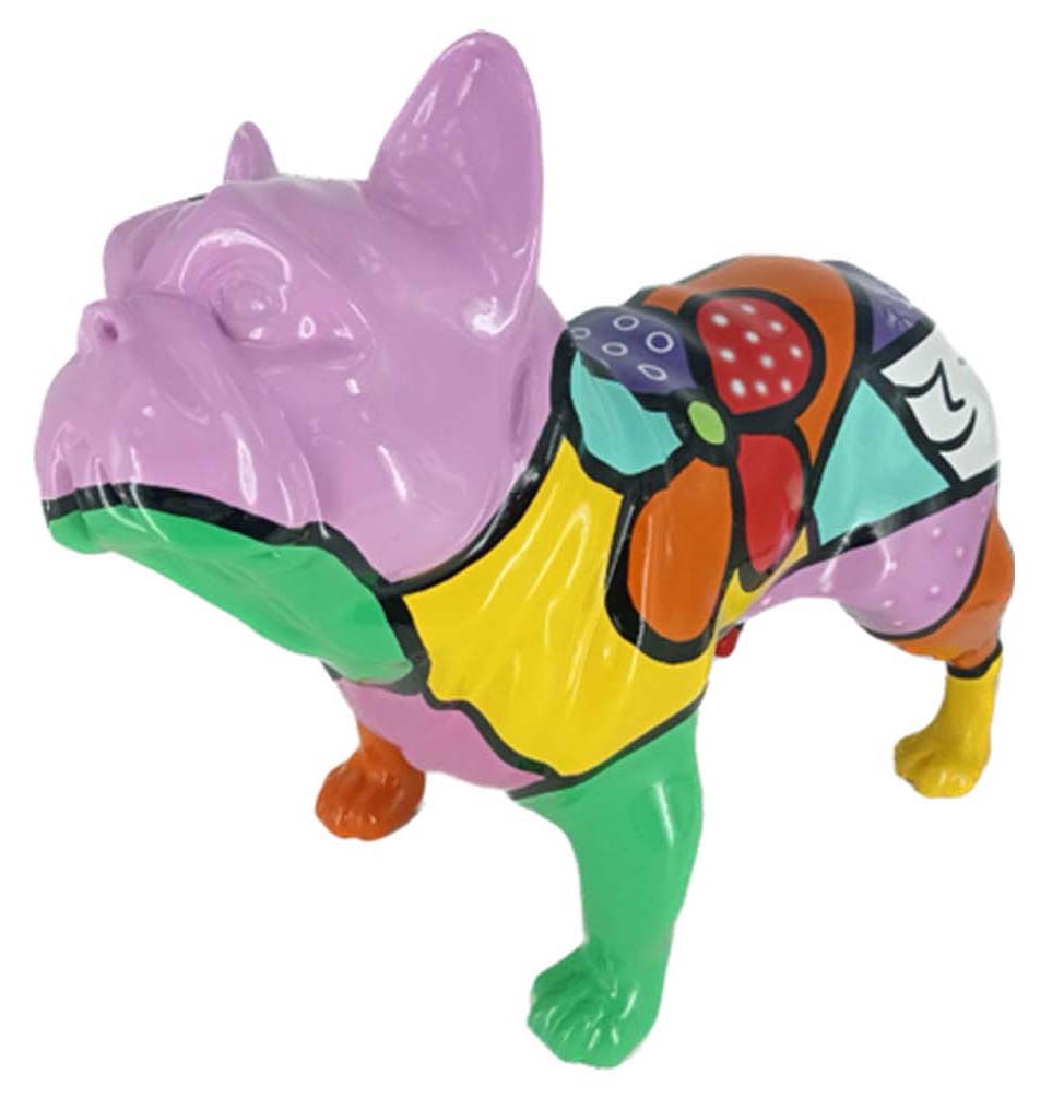 Arti French Bulldog sculpture in Pop Colours finish - main product view | KULORI